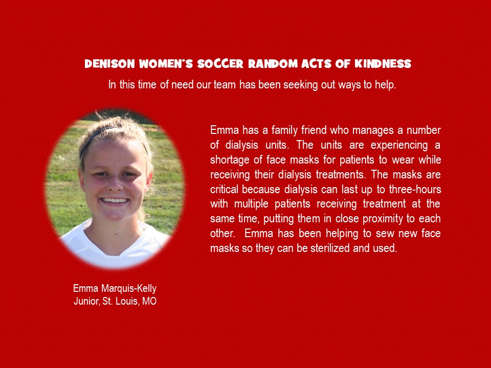DenisonWSoccer's tweet image. DUWS serving others. #DenisonProud #DUWSStrong