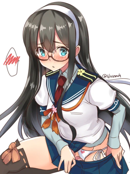 これは…あの…水着です
#艦これ版深夜の真剣お絵描き60分一本勝負
#艦これ版真剣お絵描き60分一本勝負_20200402 