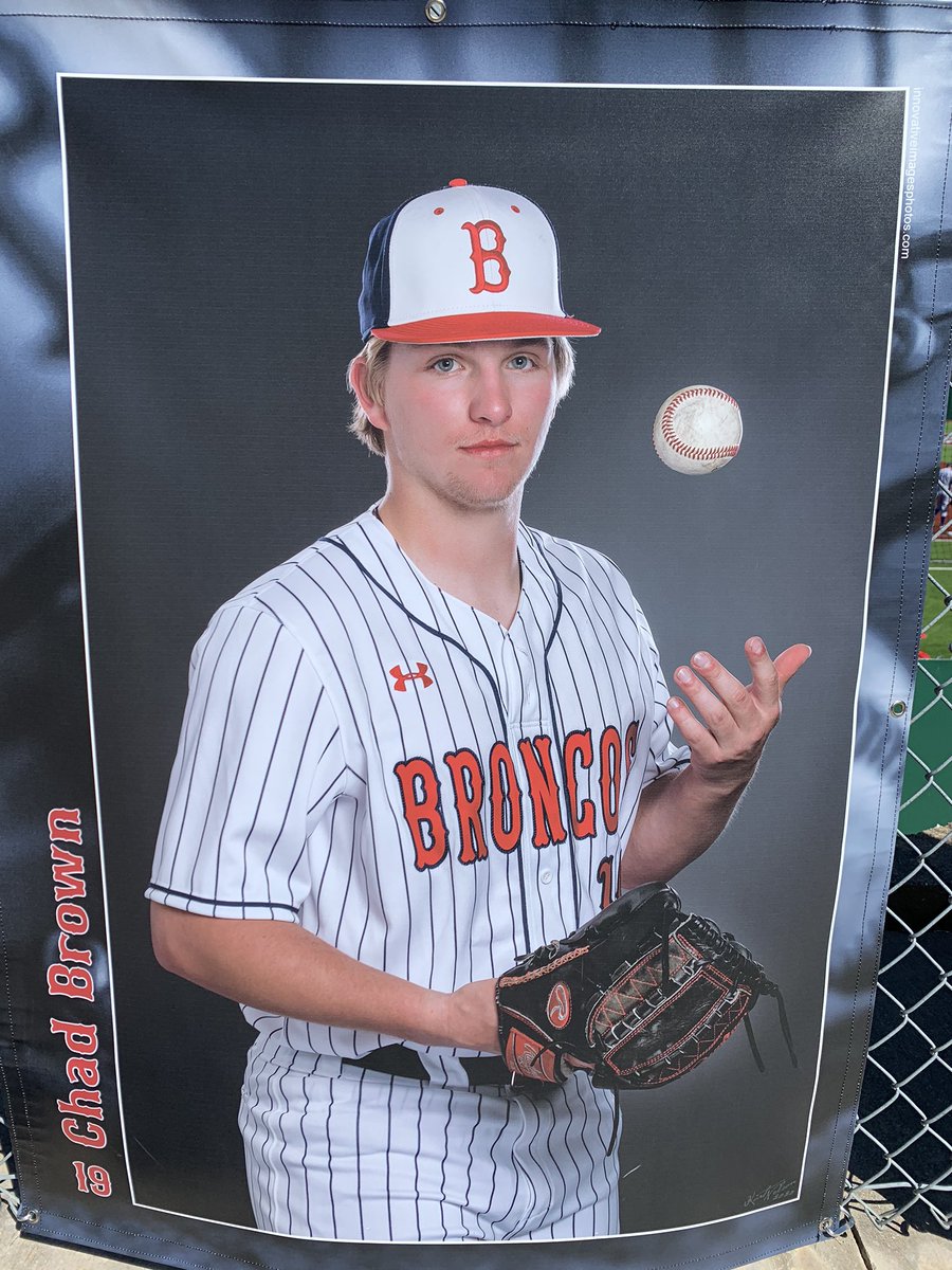 MBHS_Baseball's tweet photo. Chad Brown # 19
Pitcher
Chad will be continuing playing baseball at The University of Louisiana Lafayette.
Favorite High School Memory:
Playing baseball and making a run for State last year. #mckboyd #seniors2020 #seniors https://t.co/KdqKAAr38O