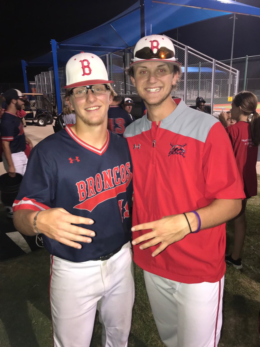 MBHS_Baseball's tweet photo. Chad Brown # 19
Pitcher
Chad will be continuing playing baseball at The University of Louisiana Lafayette.
Favorite High School Memory:
Playing baseball and making a run for State last year. #mckboyd #seniors2020 #seniors https://t.co/KdqKAAr38O