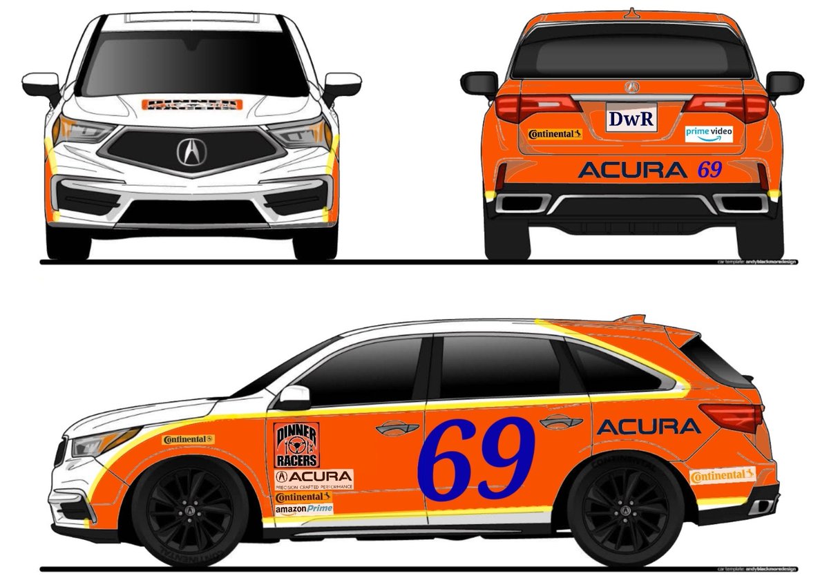 DWRshow's tweet photo. Some awesome #DWRMDX entries so far but we want more! Print off the last photo, color it, post it to enter! We’ll pick a winner to become the actual livery on our @Acura MDX come season 2 of #DWRTV.. https://t.co/aDgZGoN0o8