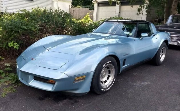 barnfinds's tweet photo. Who knows what a Chrevrolet L83 engine is? Check out this low mileage 1982 Crossfire Injection Corvette painted in a beautiful silver blue. -> https://t.co/aObgC0mWX5 #1982Corvette #1982CrossfireCorvette #Corvette #CrossfireInjection https://t.co/aqsqwP5Rmy