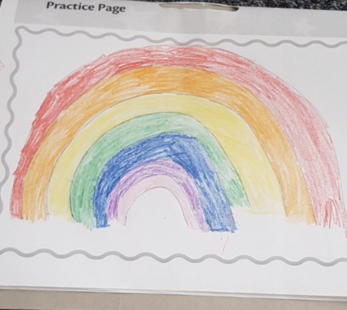 Smith_SMCA's tweet photo. 1LS has been very busy making rainbows! Well done everyone 🌈😊 https://t.co/slK1FeKpr7