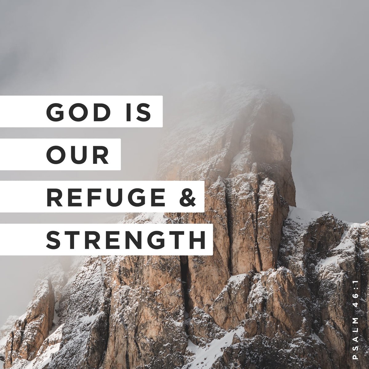 macdmevents's tweet photo. 👋 Take a moment to meditate on this truth about who God is from Psalm 46! He is our refuge, or strength, &amp; an ever-present help in trouble! https://t.co/RGeCkwu9Gd