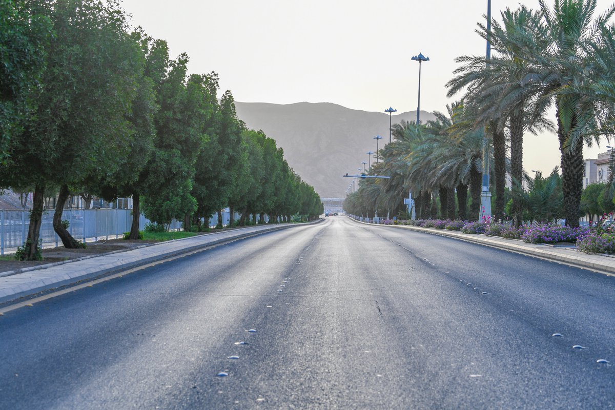 What does  #Madinah look like during the  #curfew? #المدينة #StayHome   #خليك_بالبيت  