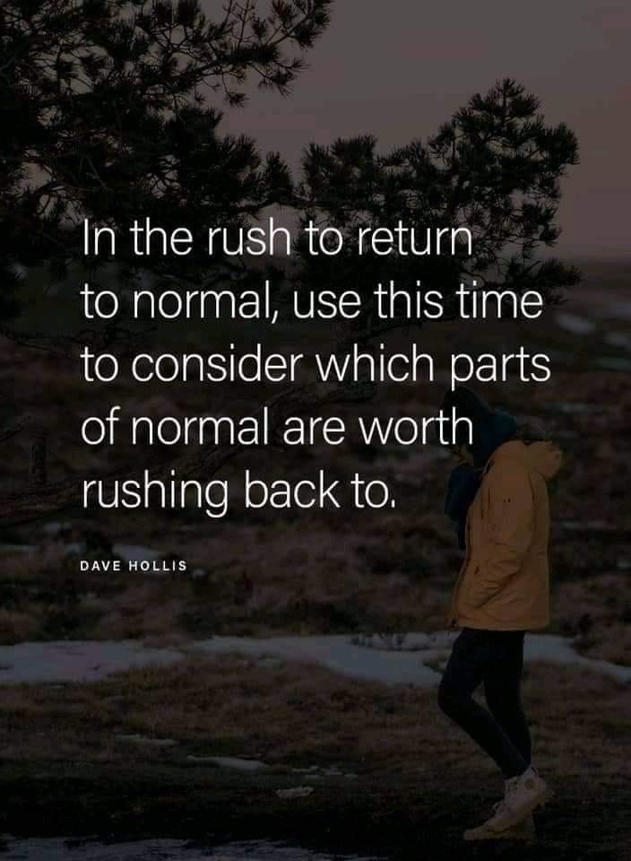 janbartspang's tweet photo. Wise words but I wonder how many of us (including myself) will be able to do it. #COVID19 https://t.co/FcW1IsMmEu