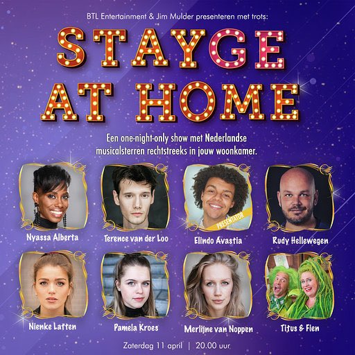 MusicalReports's tweet image. Nieuws: Musicalartiesten halen geld op voor het Rode Kruis

De initiatiefnemers halen met een pre-recorded internet show geld op. Deelnemers zijn o.a. @NyassaAlberta en @loo_terence (beide te zien in @TinaTheMusical )

Meer lees je via musicalreports.nl/2020/04/02/mus…