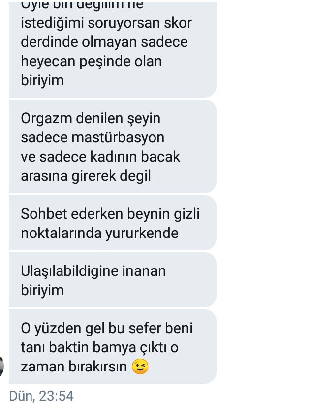 Arkadaşlar <a href="/nocontextbamya/">No Context Bamyacı</a> sayfasının adminleri erkektir. Lütfen bu tür mesajlar atmayın. Her şeyi skmek istiyorlar her şeyi.