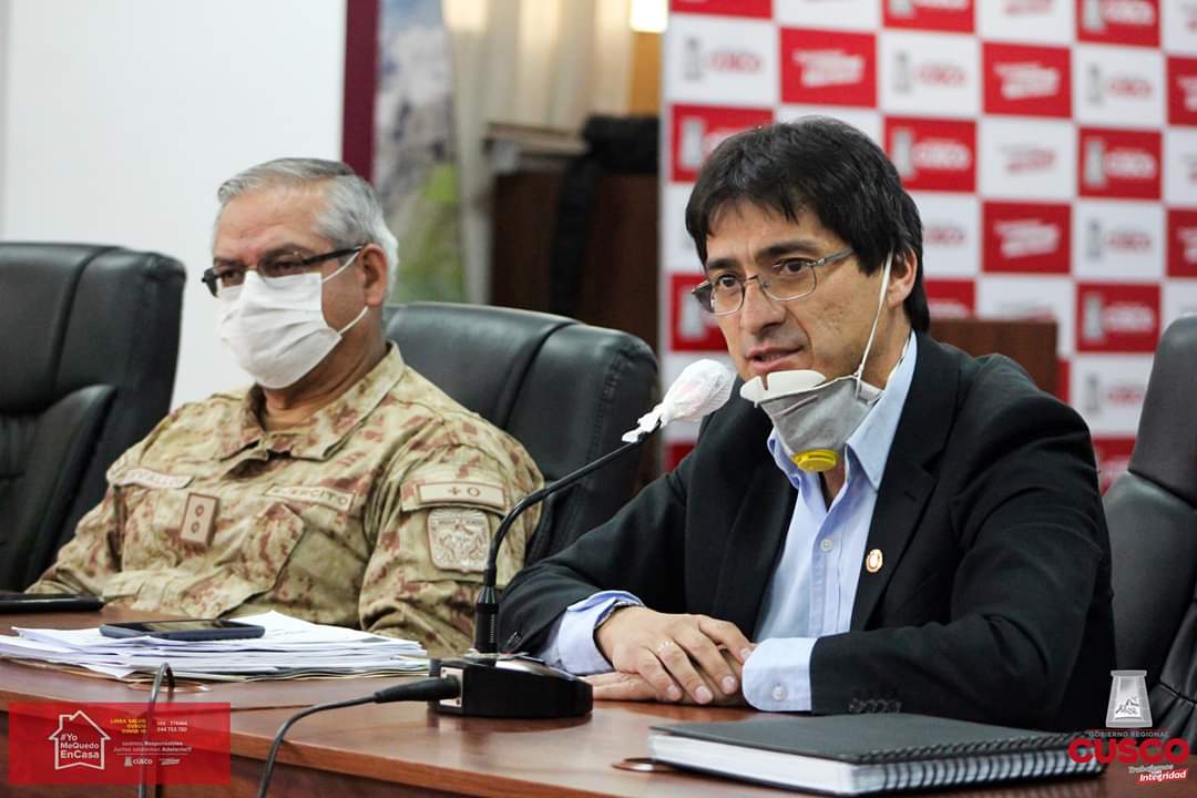 gore_cusco's tweet photo. 🔴⭕ Con la presencia de autoridades municipales , representantes del Ejército Peruano , @PoliciaPeru, @FiscaliaPeru se viene llevando a cabo el Consejo de Coordinación Regional.
#CuscoUnidoContraElCoronavirus https://t.co/dCcaopYJXG