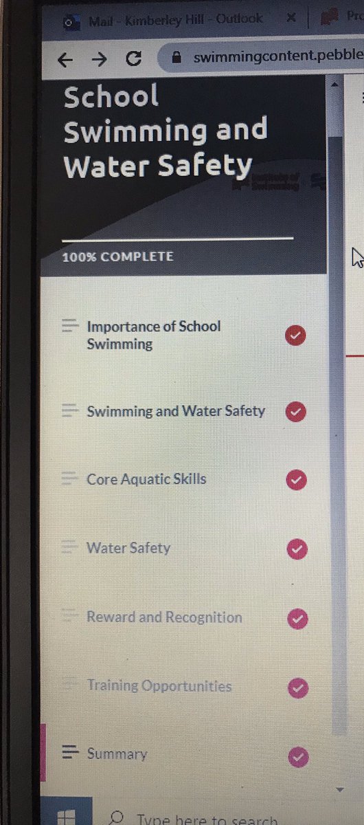 gsp_greenacre's tweet photo. Another useful free CPD opportunity from the @InstituteofSwim! An overview of school swimming and water safety 🏊🏽♂️ A good refresher which gives links of where to find PDF guidance notes! #onlineCPD #Refreshingknowledge #Thankyou #KH 😊👍 https://t.co/OSs5cZh0cj