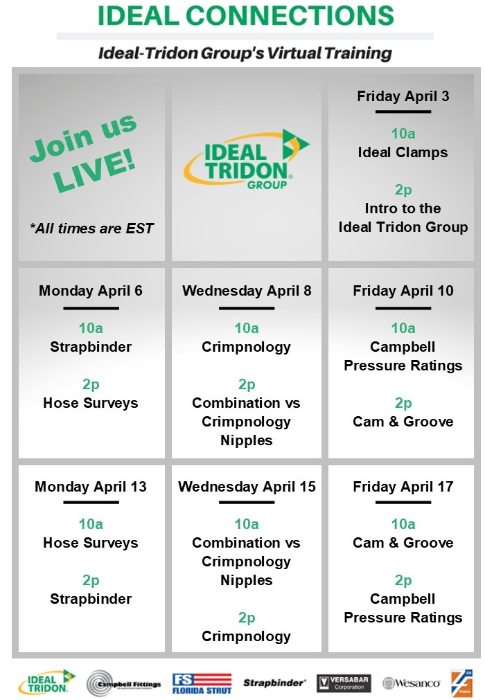 CampbellFitting's tweet photo. Join our LIVE training! Register for the Ideal Connections webinar series now: https://t.co/S713WTKcKD https://t.co/pWcd8nP2OL