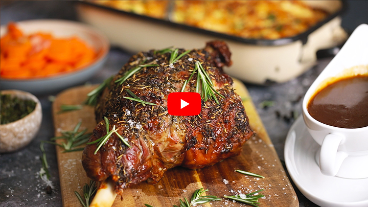 NEW YouTube VIDEO

Tender Roast Leg of Lamb coated with a simple but flavourful herb and lemon rub and served with rich, meaty gravy.

youtu.be/rbZz3cvTu8E
#roastlamb #roastlegoflamb #Easterdinner #Easterlamb
