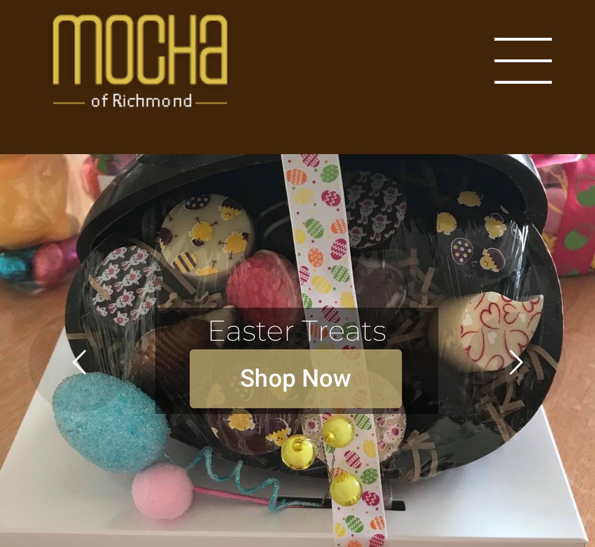 Mochachocshop's tweet image. Our website has been refreshed and modified to enable us to sell even more online - thanks to Catherine at @MediaReflection for a great job. Have a look for those last minutes Easter gifts or call us on 07950 211218
mochachocolateshop.co.uk