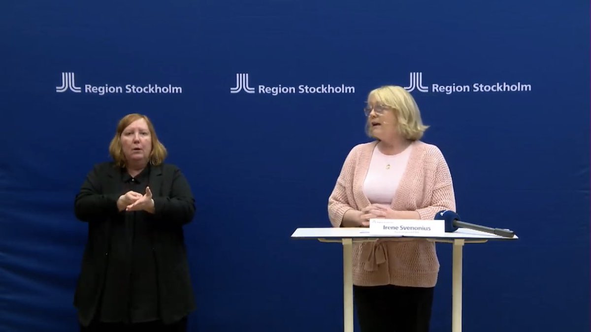 Agneta_online's tweet photo. Det skulle onekligen vara intressant att få tal del av vad som sägs efter att ha läst nyhetsflash om krislägesavtal. Men det får jag inte för @regionstockholm sänder forts #otextat och #otillgängligt Bedrövligt! #textanu #hörselsmart @hrfsthlmslan https://t.co/9pE6NmHWMn