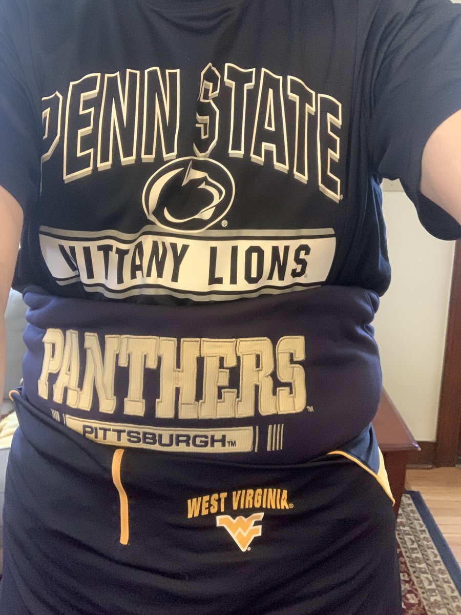 mr_plansinis's tweet photo. When you went to 3 different colleges that all have bitter rivalries with each other.  I'm my own worst enemy!
#EFVirtualSpiritWeek #FashionTrendsetter https://t.co/DMCVCc4DCm