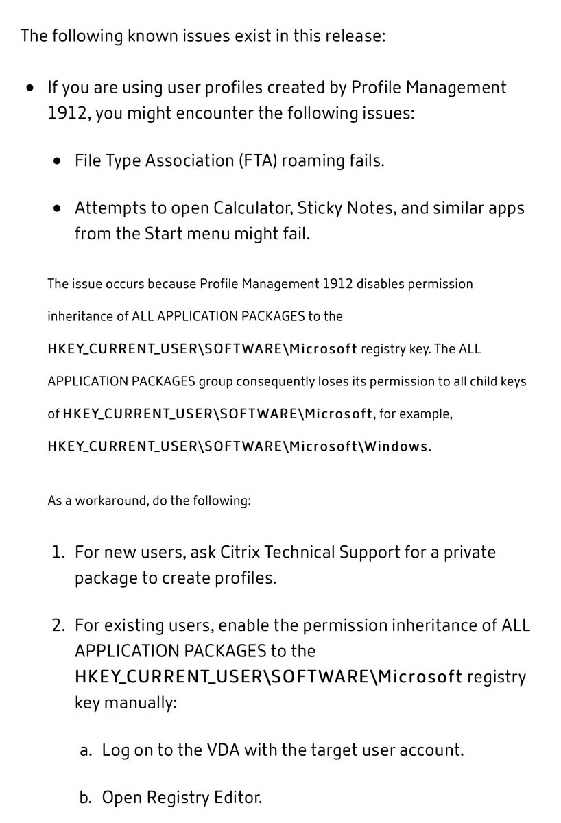 Julian Mooren On Twitter Are You Planning To Upgrade To Cvad 1912 2003 Please Be Aware Of An Appx Bug With Upm Dlitschewsky Could Observe Broken Apps High Cpu Usage And Pvs Cache