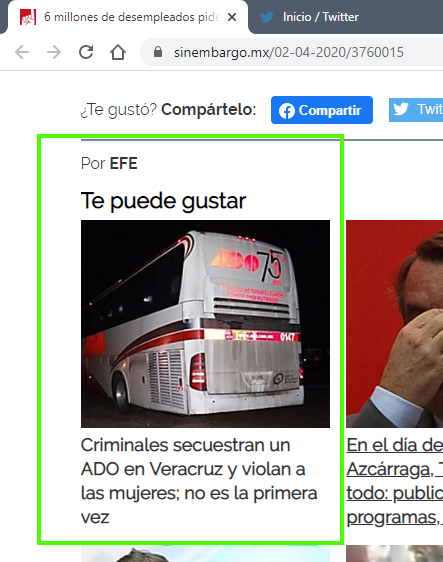 emorato's tweet photo. @SinEmbargoMX el uso del término "gustar" puede ser peligroso en sitios de noticias como el suyo... 🙄 https://t.co/3M0tPB5AzS
