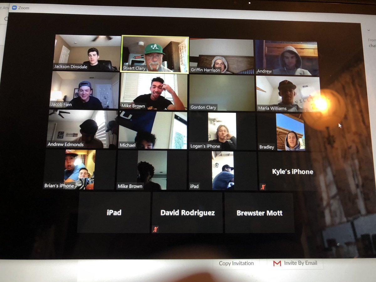 This is how we have team meetings in 2020! 
#NewTeamPicture
