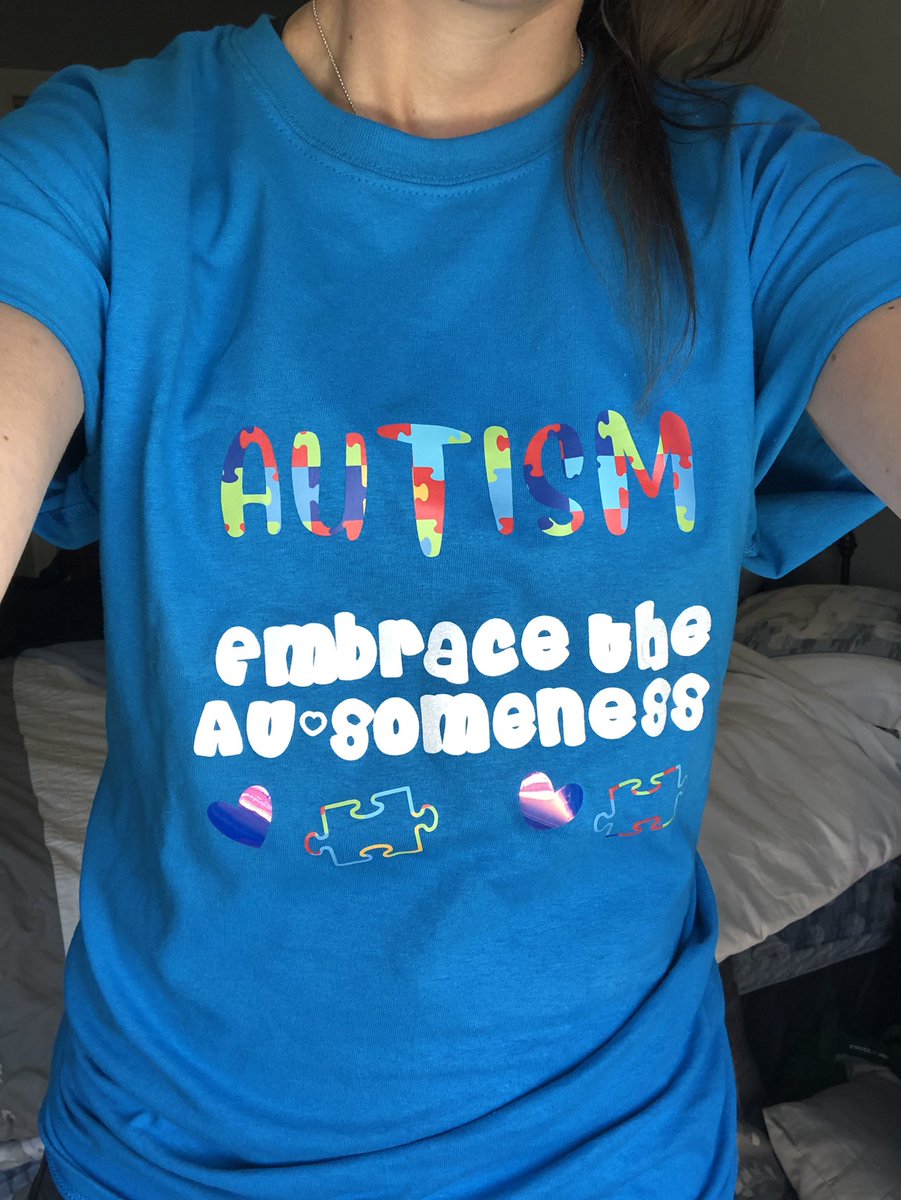 Especially during times like now, let’s show everyone unconditional kindness, compassion, &amp; embrace what makes you, YOU #AutismAwareness #WorldAutismAwarenessDay  Can’t rock this at school like I hoped but still representing from home💙 <a href="/JChambersTVDSB/">Jack Chambers PS</a> <a href="/TVDSB/">Thames Valley DSB</a>