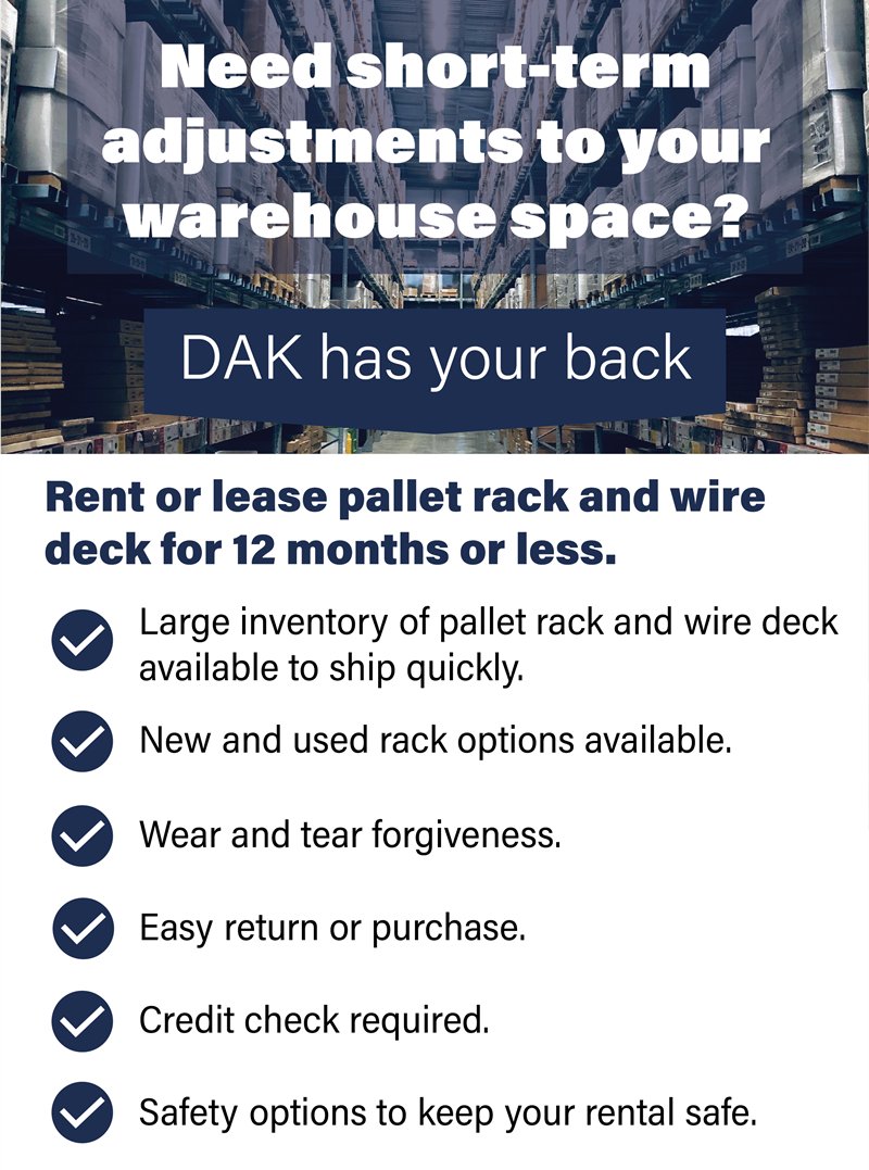 Rent or lease #palletrack and #wiredeck for 12 months or less! zfrmz.com/hvod6KiZbCVJun…