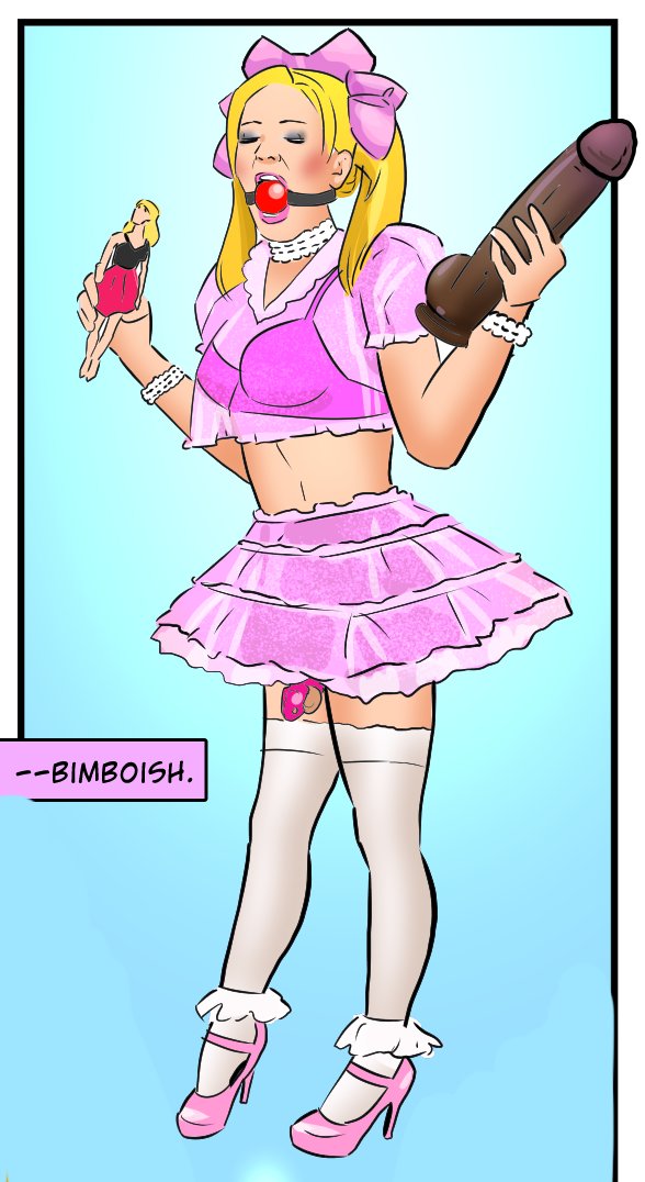 I'm such a bimbo #sissybimbo #bimbo #sissy #sissification #sissisifed ...