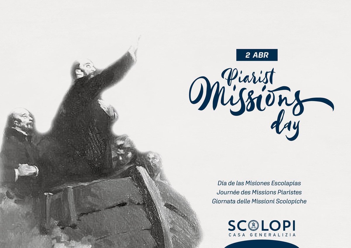 newScolopi's tweet photo. Un día como hoy, en 1631, San José de Calasanz envió a los 8 primeros religiosos misioneros a Moravia. Por este motivo hoy celebramos el Día de las Misiones Escolapias. Aprovechemos para rezar esta noche en especial por aquellos lugares de misión escolapios.
#Calasanz https://t.co/As9GFThPc8