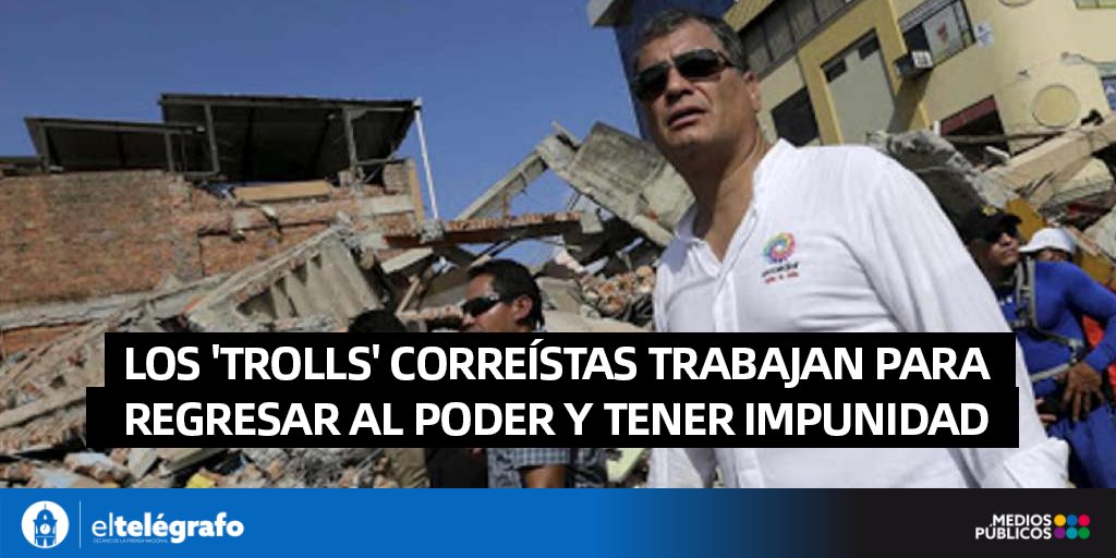 el_telegrafo's tweet image. Los &apos;troll centers&apos; del exgobierno están dedicados a sembrar el miedo y el caos en las redes sociales para desestabilizar al Estado. Es algo parecido a lo de octubre de 2019►bit.ly/trolls-correis…

¿Qué opinas al respecto?  ¡Cuéntanos en los comentarios! 🤳