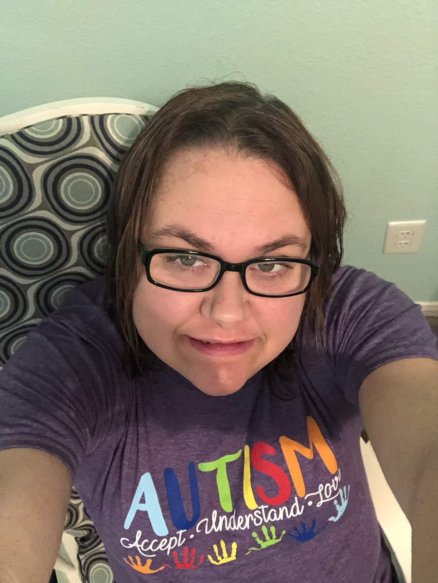 Doing what I love and loving what I do! Today on World Autism Day we wear blue, celebrate the abilities not the disability, and salute you all! Love that I get to work with a fabulous team and support students and families!