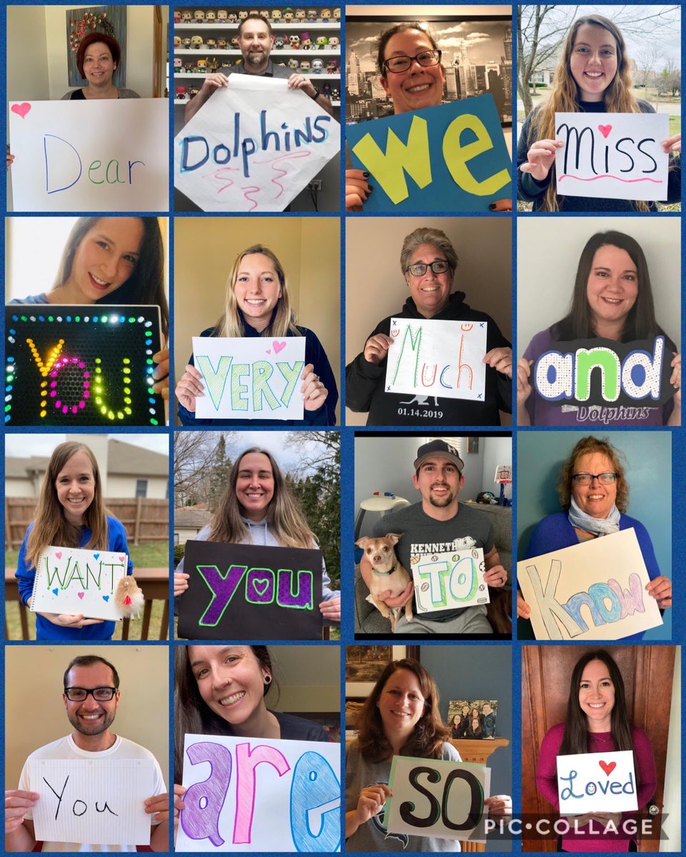 We miss the students &amp; staff very much! Can’t wait to be back in school.💙💚🐬 #KMRocks #KMPTO #KMDOLPHINS
