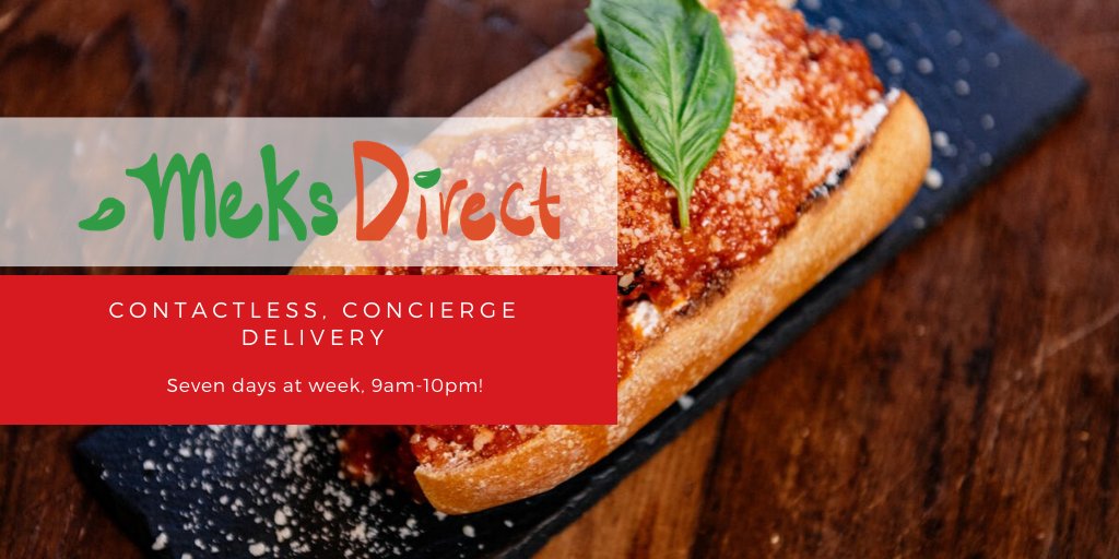 Introducing MeksDirect, seven days a week! OUR NEW
NON_CONTACT DELIVERY &amp; CONCIERGE SERVICE! Visit our website to view all the food, groceries, and BEER that you can now have delivered to your door. mekelburgs.com/meksdirect-loc…
