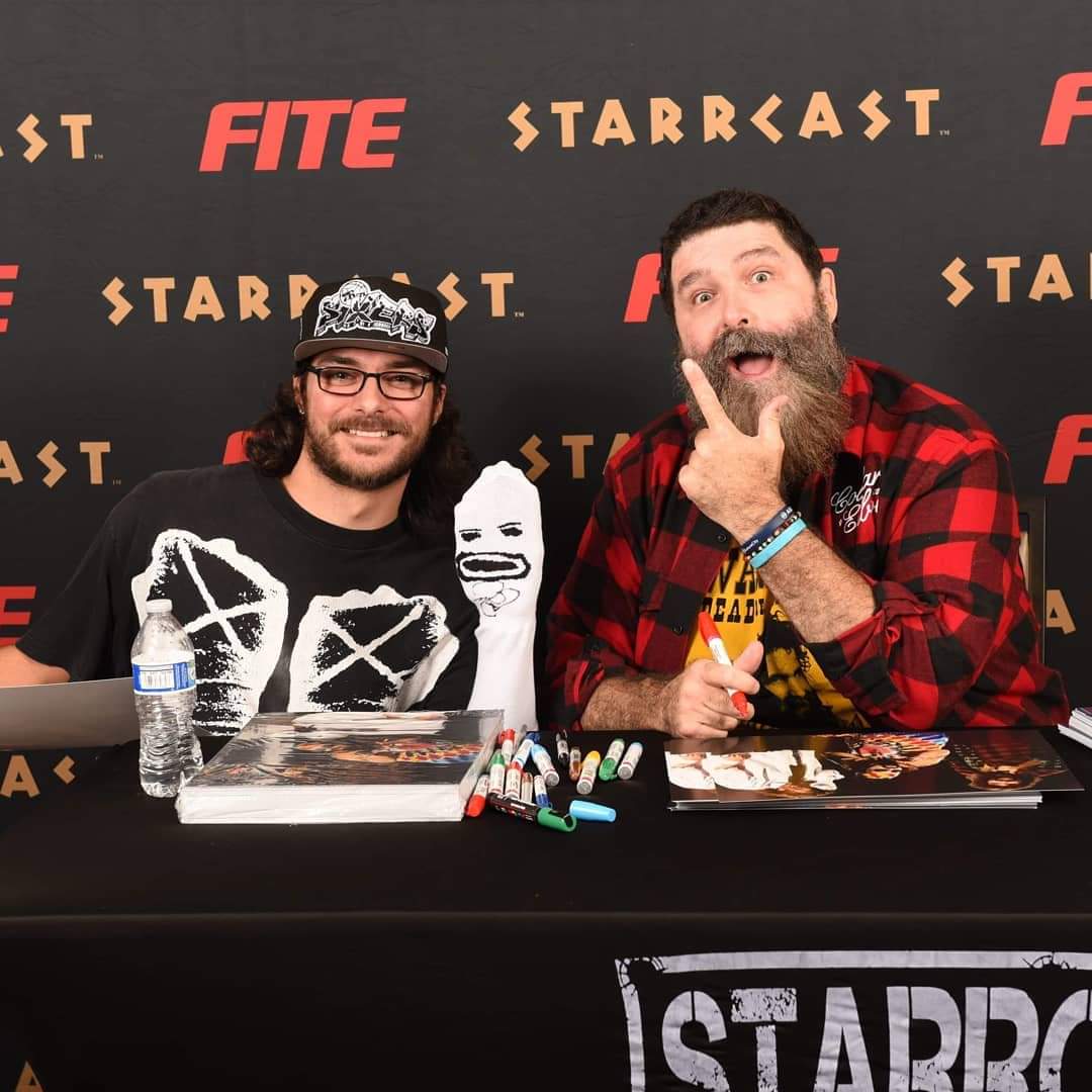 youngpeck94's tweet photo. @RealMickFoley This is a great idea Mick your such a great guy. My 3 year old son and I would love a video from you, would bring joy to the both of us as he is just starting to learn about wrestling. My favorite match of yours has to be you and Edge at WM22 #FreeFoleyVideo https://t.co/BypzRm4DOa