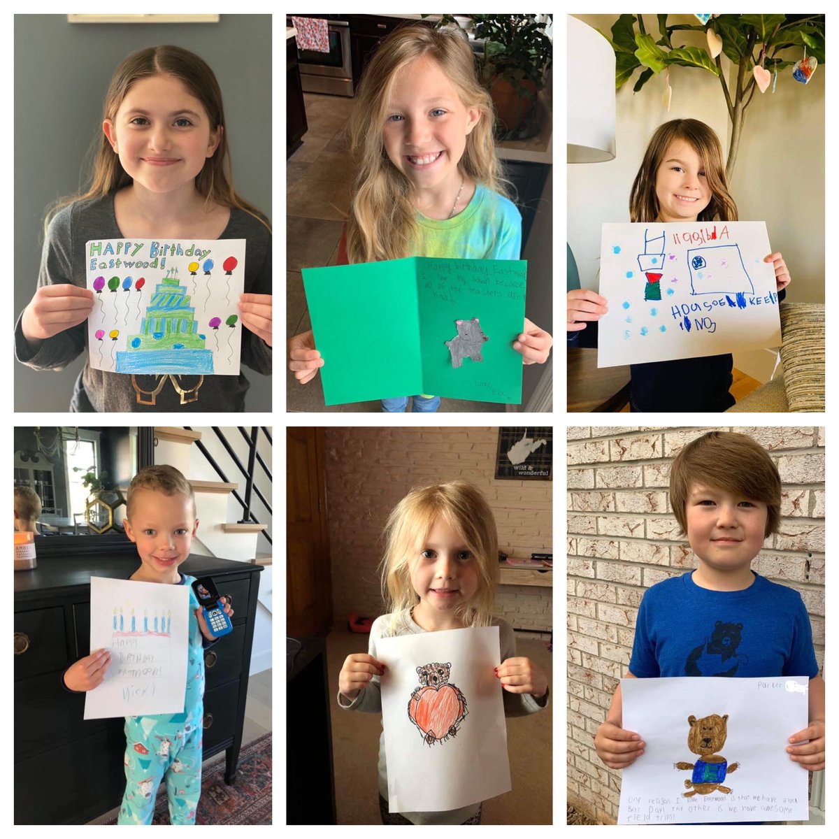 EastwoodBears's tweet photo. Happy Birthday Eastwood! Today we celebrate our 7th birthday! Here’s how students are celebrating. https://t.co/a1HqNmbDUW