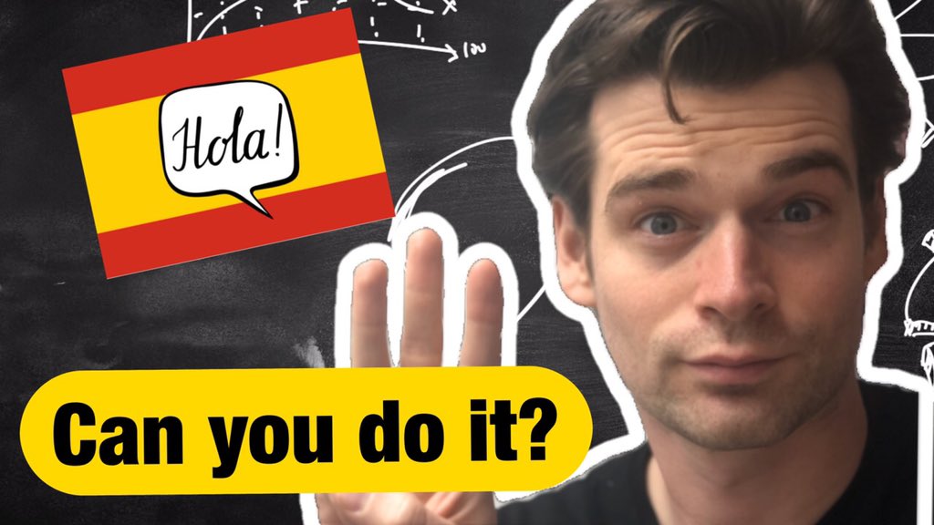 beyondtbb's tweet image. Hi all, 

I’ve set myself the challenge of becoming fluent in Spanish from nothing in 3 months. Subscribe to follow my progress and share with students who want a challenge! youtu.be/c3c50KC751M #gcse #alevel #ukedchat #edutwitter