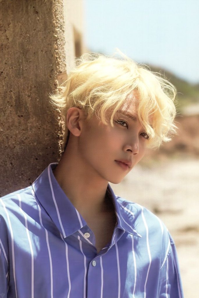 Curly Jeonghan is a rare enigma. If you know of any curlier Jeonghans let me know.