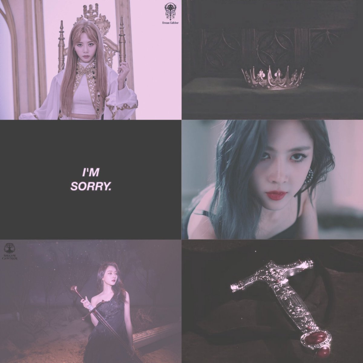 "through belated regrets"yoohyeon is an assassin, infiltrating the palast to kill queen minji. only royal guard bora is suspicious of her. when yoohyeon finds out that minji and bora are dating, she decides to pretend she's in love with them to get closer to the queen...