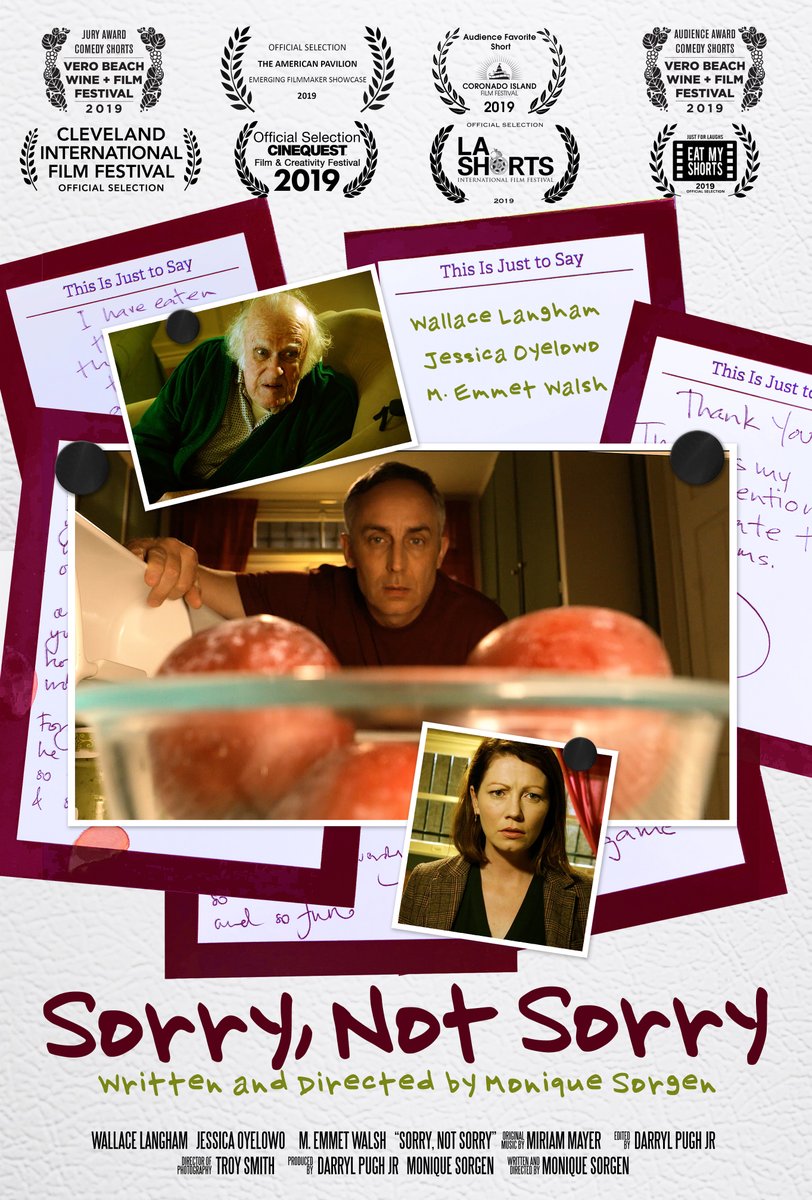 NotSorryFilm's tweet photo. You can finally enjoy this award-winning dark comedy in your home. Please enjoy the release of "Sorry, Not Sorry" on @omeletocom #sorrynotsorry #comedy #WATCH https://t.co/ynMjM88awE https://t.co/0QlLWKvBJM