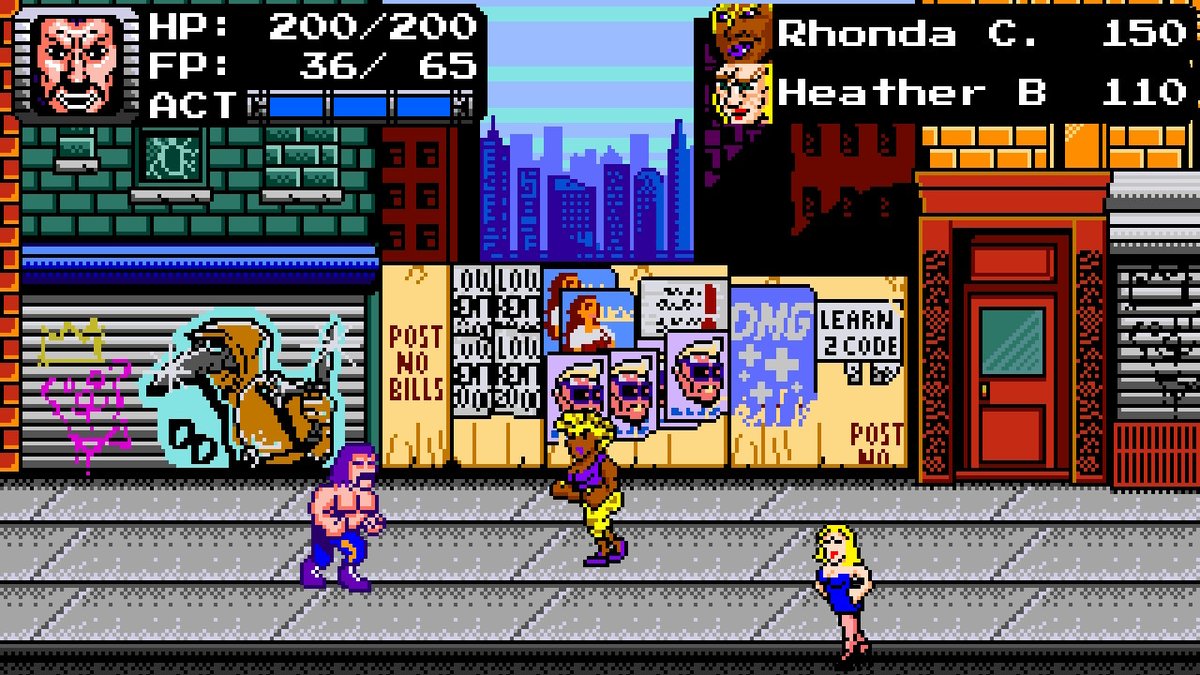 Treachery in Beatdown City a game by and for pissed off new yorkers  #NintendoSwitch
