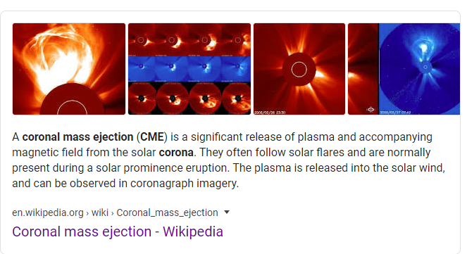 Q 1182 has a 2yr 4/19/20Orthodox Easter is 4/19/20Will there be a CME (solar) event on that day?When POTUS said he'd like to be done by Easter, which one?POTUS spoke of a 'burst of light'After a 'rough 2 weeks.'Coronal mass ejection soon?Connect.Learn.SKY Event.Q