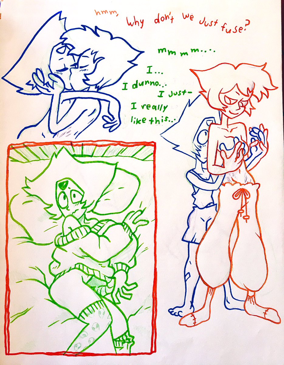 I have never uploaded second page in full but... I have strong feelings about Lapidot ?? #StevenUniverseFuture 
