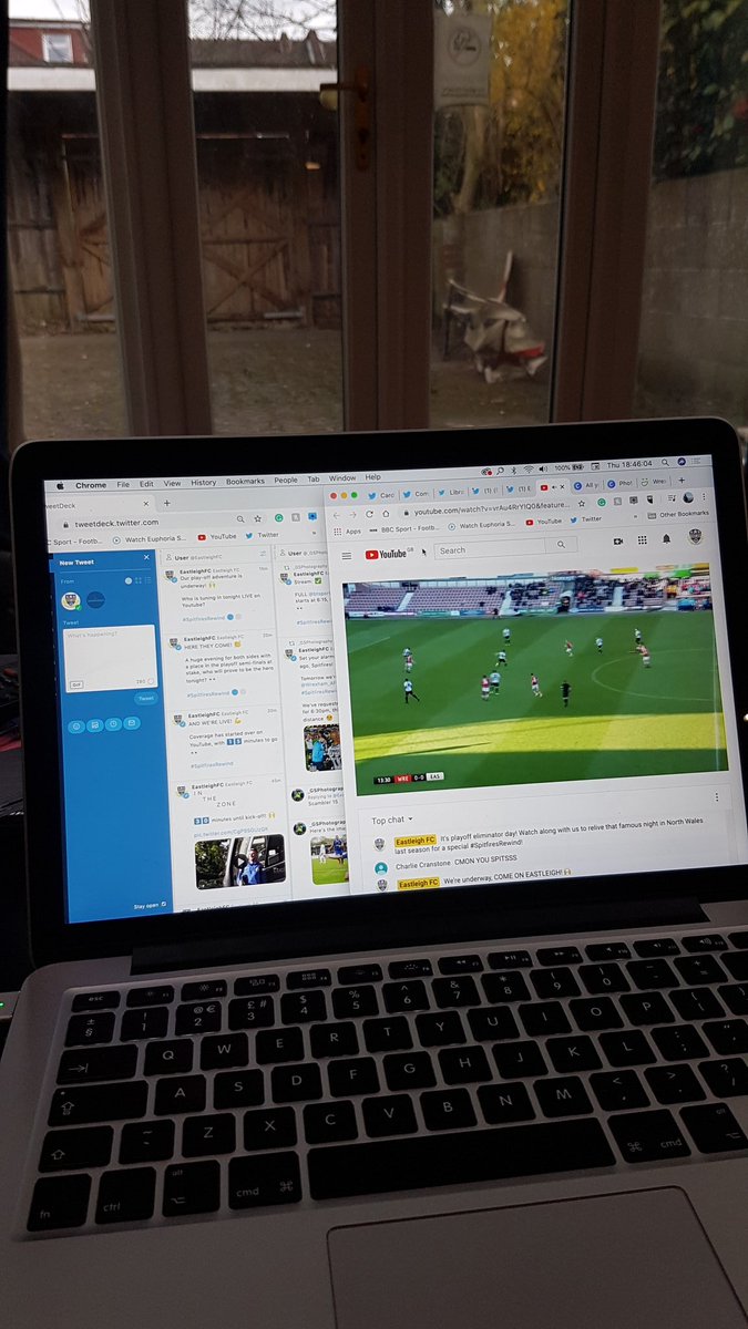 tom_mul46's tweet photo. Underway for a big night on socials!
Thankfully it's less stressful being on Twitter tonight compared to sitting pitchside 11 months ago ๐#SpitfiresRewind https://t.co/GfnKjmJske