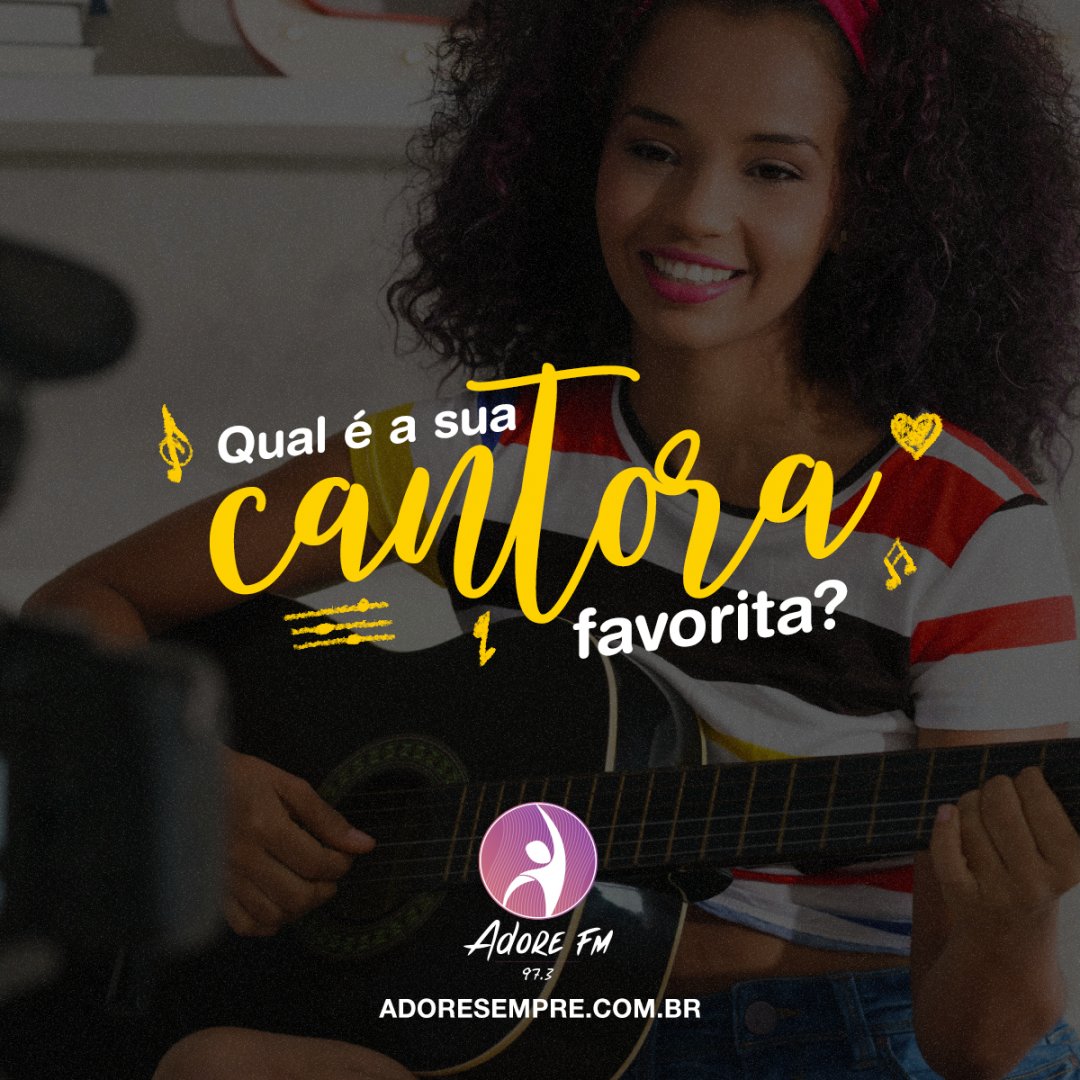 Conta pra gente qual é a cantora gospel que você mais gosta 💜 🎶