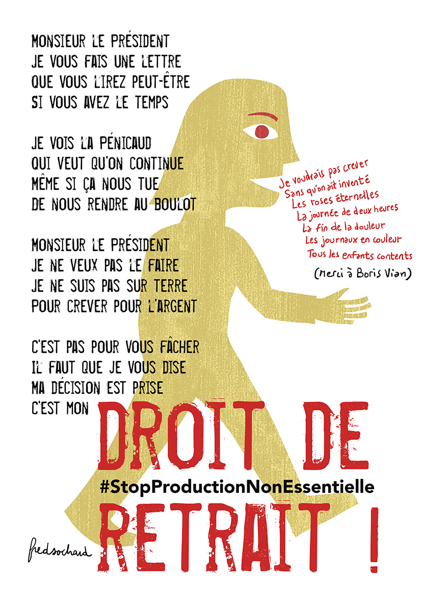 #StopProductionNonEssentielle
