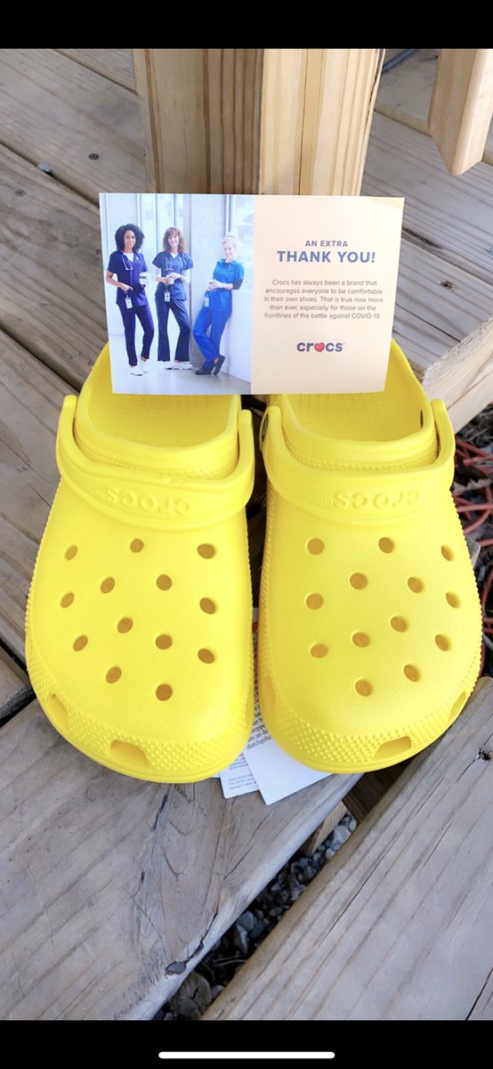 crocs donation request