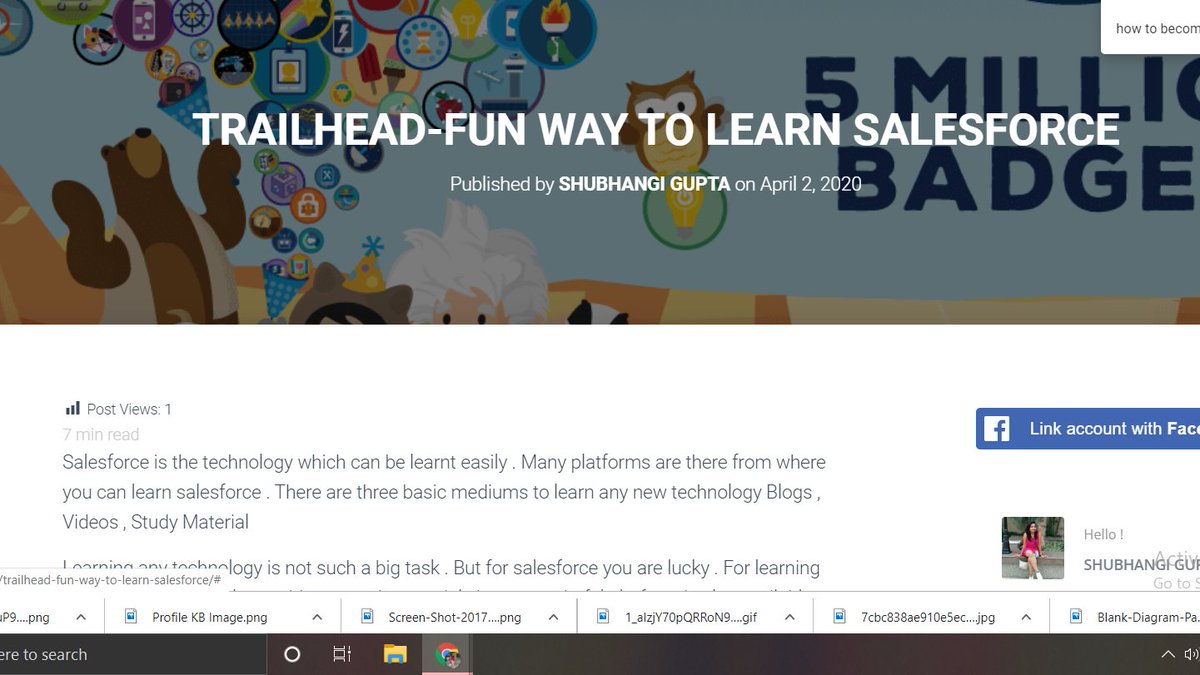 Shubhangi Gupta (@shubhangi_sfdc) on Twitter photo Hey Ohana , Here i wrote again something on <a href="/trailhead/">Trailhead</a> trying to integrate all what i know in an article. @aviralagarwal2 <a href="/sfdcMIET/">Salesforce Student Group: MIET</a> <a href="/WITMeerut/">Meerut WIT</a> <a href="/amandabauman/">Amanda Bauman</a> #QuarantineLife <a href="/AkashDeepArora1/">Akashdeep Arora 🌩️ 🇮🇳🇬🇧 🇨🇭 🇫🇷 🇴🇲🇲🇻</a> <a href="/cloudyamit/">Amit Singh 🇮🇳 सत्य सनातन की जय 🕉️</a> <a href="/digitalbhardwaj/">Shubham Bhardwaj 🇮🇳</a> @ReshuTomar7
Check it out-
freshlybuilt.com/trailhead-fun-… Hey Ohana , Here i wrote again something on <a href="/trailhead/">Trailhead</a> trying to integrate all what i know in an article. @aviralagarwal2 <a href="/sfdcMIET/">Salesforce Student Group: MIET</a> <a href="/WITMeerut/">Meerut WIT</a> <a href="/amandabauman/">Amanda Bauman</a> #QuarantineLife <a href="/AkashDeepArora1/">Akashdeep Arora 🌩️ 🇮🇳🇬🇧 🇨🇭 🇫🇷 🇴🇲🇲🇻</a> <a href="/cloudyamit/">Amit Singh 🇮🇳 सत्य सनातन की जय 🕉️</a> <a href="/digitalbhardwaj/">Shubham Bhardwaj 🇮🇳</a> @ReshuTomar7
Check it out-
freshlybuilt.com/trailhead-fun-…