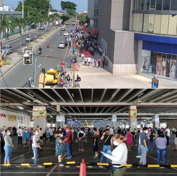 ChristianCerte's tweet photo. Guayaquil entró en pánico por culpa de audios falsos que decían que el toque de queda sería las 24 horas en la ciudad, cosa que no es cierta https://t.co/hSr8Ak9H07