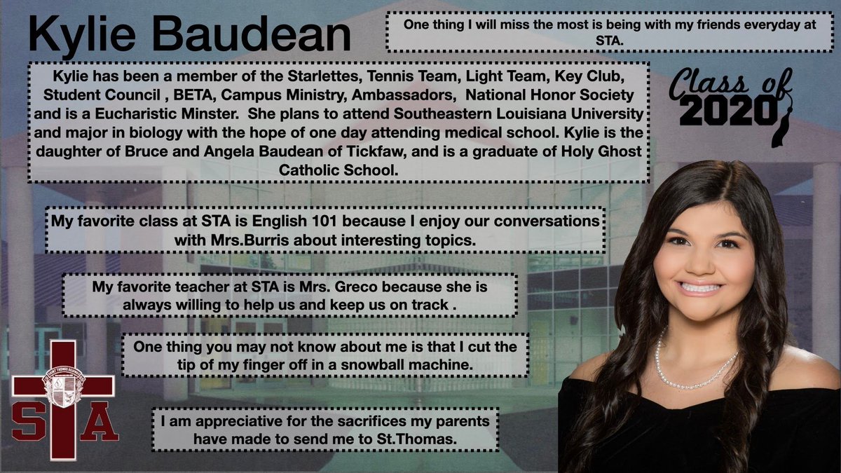 #STAClassof2020
