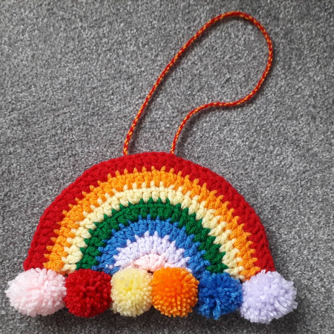 cardsbychrissie's tweet photo. Day 10 of enforced coronavirus isolation. I was asked by a neighbour if I could #crochet her a #rainbowofunity an enjoyable afternoon project
@Hobbycraft_WAT #rainbow #lockdown #coronavirus #kerryjaynedesigns https://t.co/ke8scoOqMc https://t.co/QOl8PSDuMh