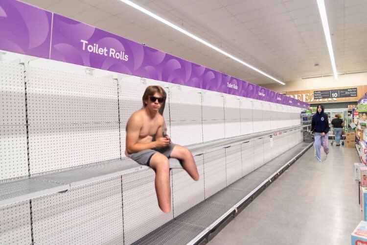 NO ONE takes Kerm’s toilet paper.....