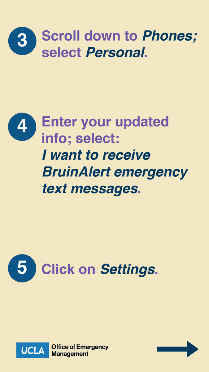 uclaehs's tweet photo. UCLA students, make sure to check your BruinAlert contact info is current to receive important emergency updates and information! #UCLA #BRUINS #UCLAStudents #UCLAEHS #Safety https://t.co/4FUuAazOEq