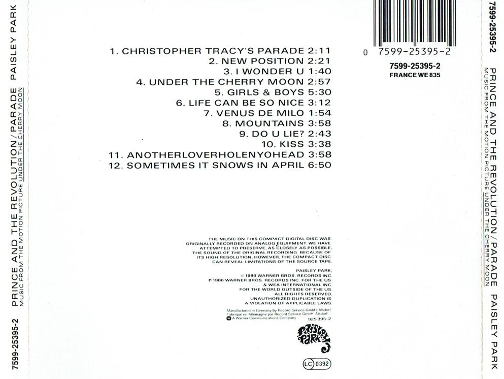 As for the music, disc 1 is obvious. The original album remastered. That album has been discussed in parts 1 and 2 already.